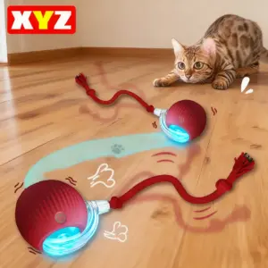bola interativa para gatos recarregável