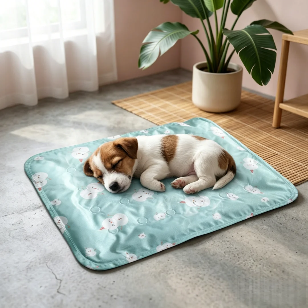 Tapete de Resfriamento para Pets com Gel Refrigerante Autoirrigável - Imagem 6