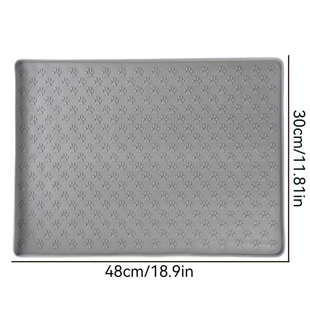 Tapete de Silicone para Cães e Gatos 48x30 cm Antiderrapante - Image 6