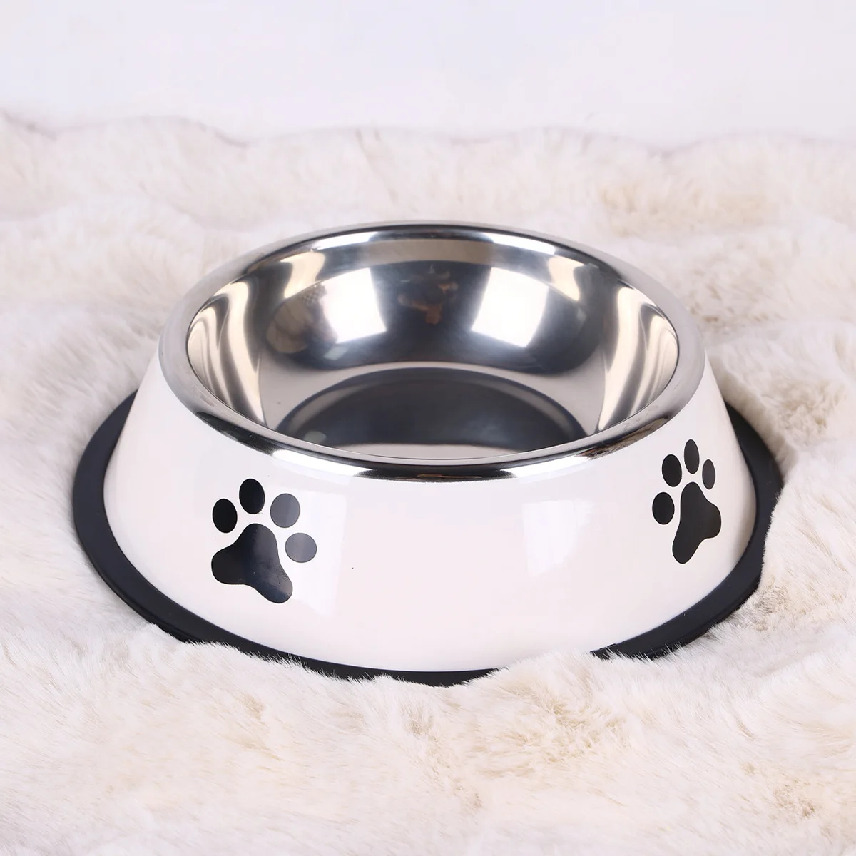 tigela de aço inoxidável para cães