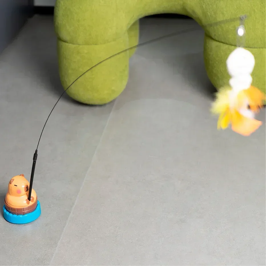 Brinquedo Varinha para Gatos Interativo com Sino - Imagem 5