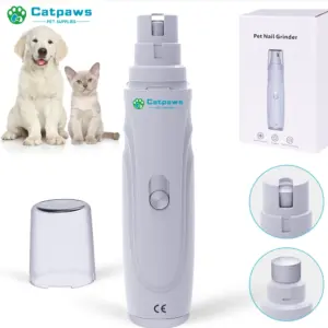 moedor de unhas elétrico para cães recarregável