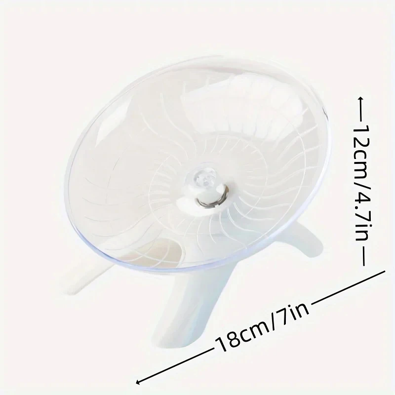 Roda de Exercício para Hamster Silenciosa 13 cm - Imagem 5