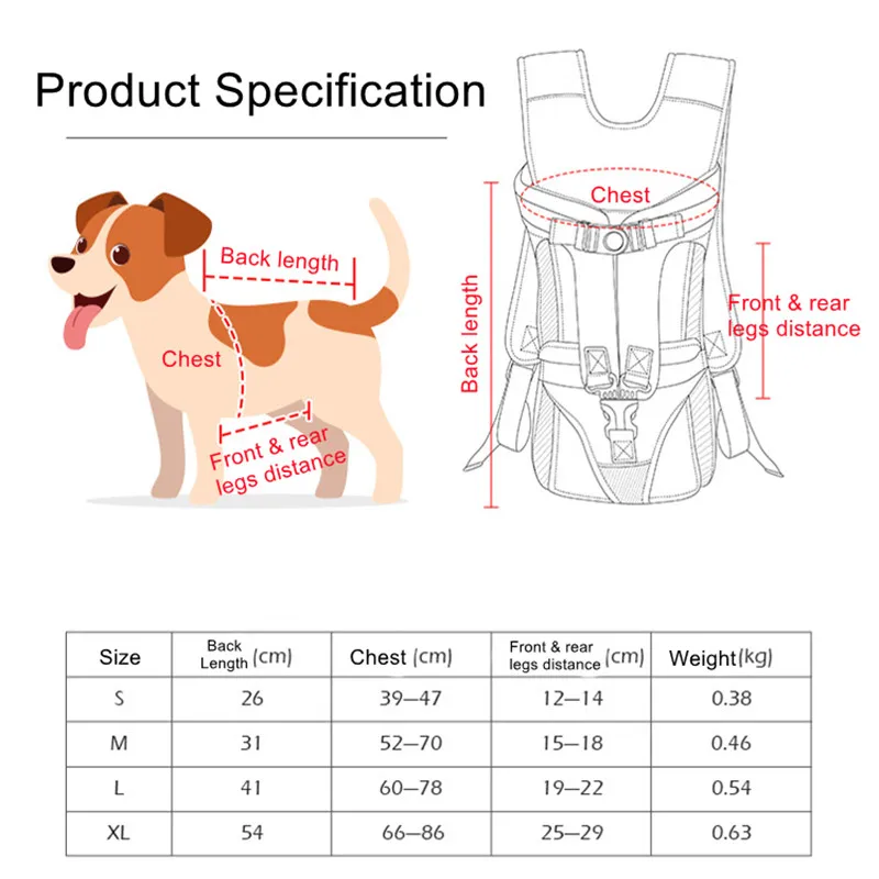 Mochila Transportadora para Cães e Gatos Impermeável para Viagem - Imagem 6