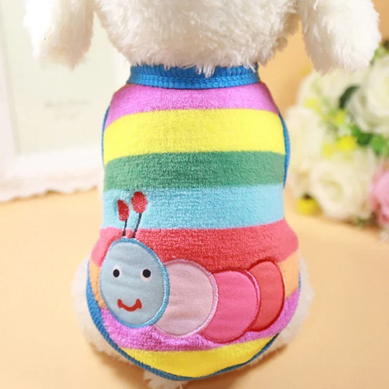 Colete de Lã para Cães Pequenos para Inverno com Estampa de Desenho - Imagem 5