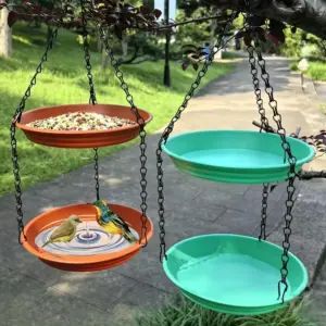 comedouro bebedouro para pássaros de jardim