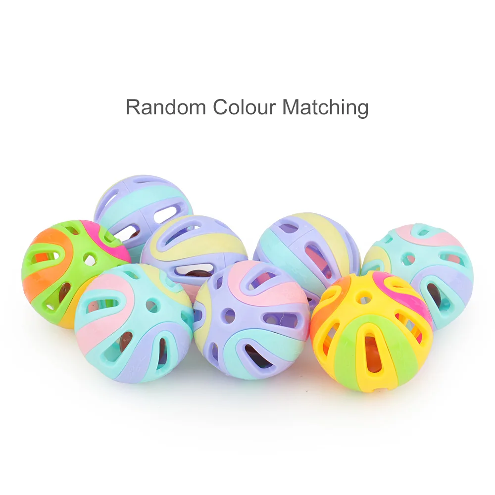 Bola Brinquedo para Gatos Plástico 4.9cm com Sino Interno - Imagem 2
