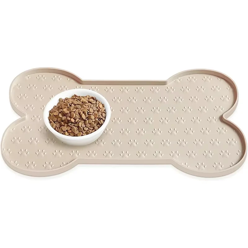 Tapete de Comida para Cães e Gatos de Silicone Antiderrapante - Imagem 2