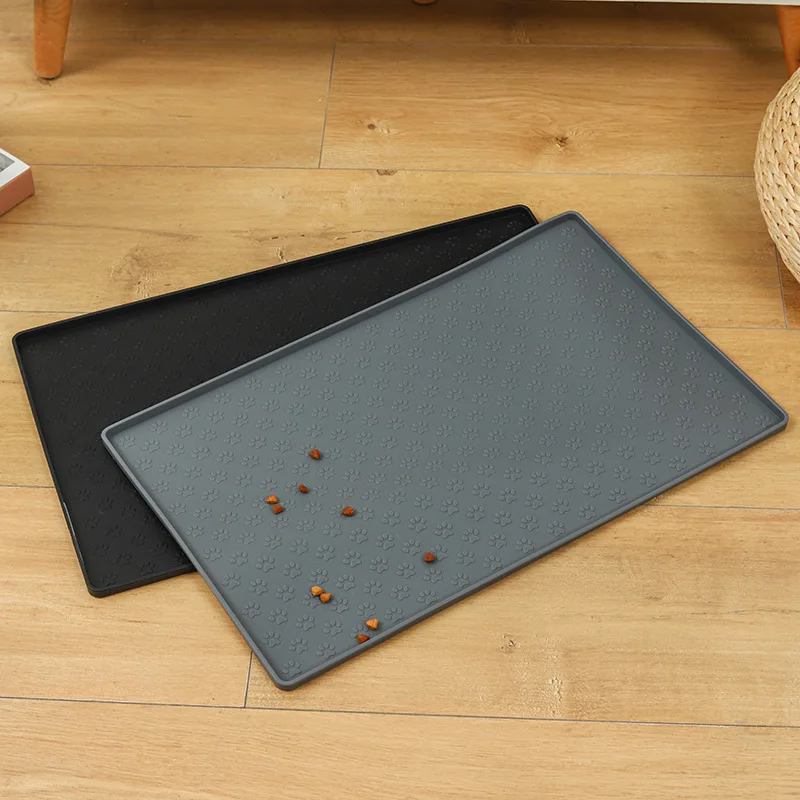 tapete de silicone para cães e gatos