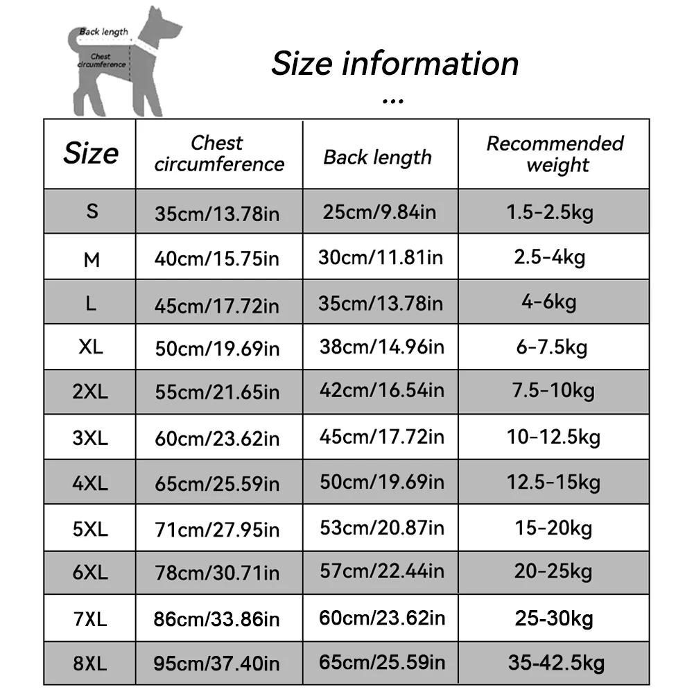 Suéter para Cães de Fleece Polar para 1,5-25kg, Térmico e Confortável - Image 6
