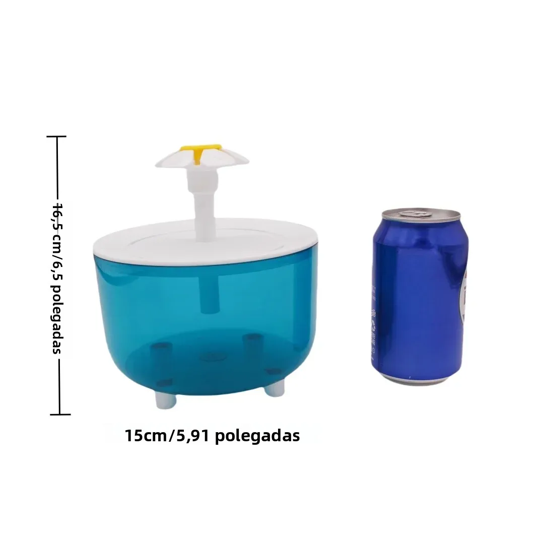 Fonte de Água para Cães e Gatos de 1,2 L com Filtro de Espuma - Imagem 3