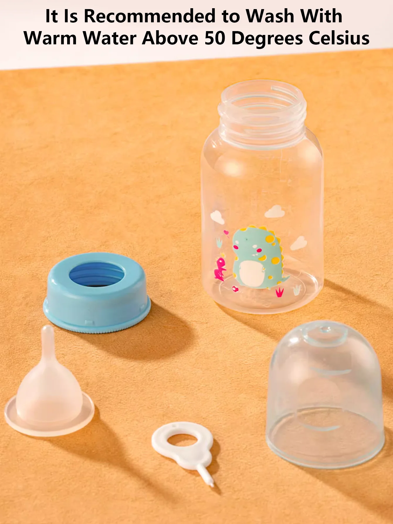 Mamadeira para Gatinhos e Filhotes de Silicone 60 ml com Bico - Imagem 3