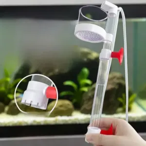 coletor de resíduos para aquário