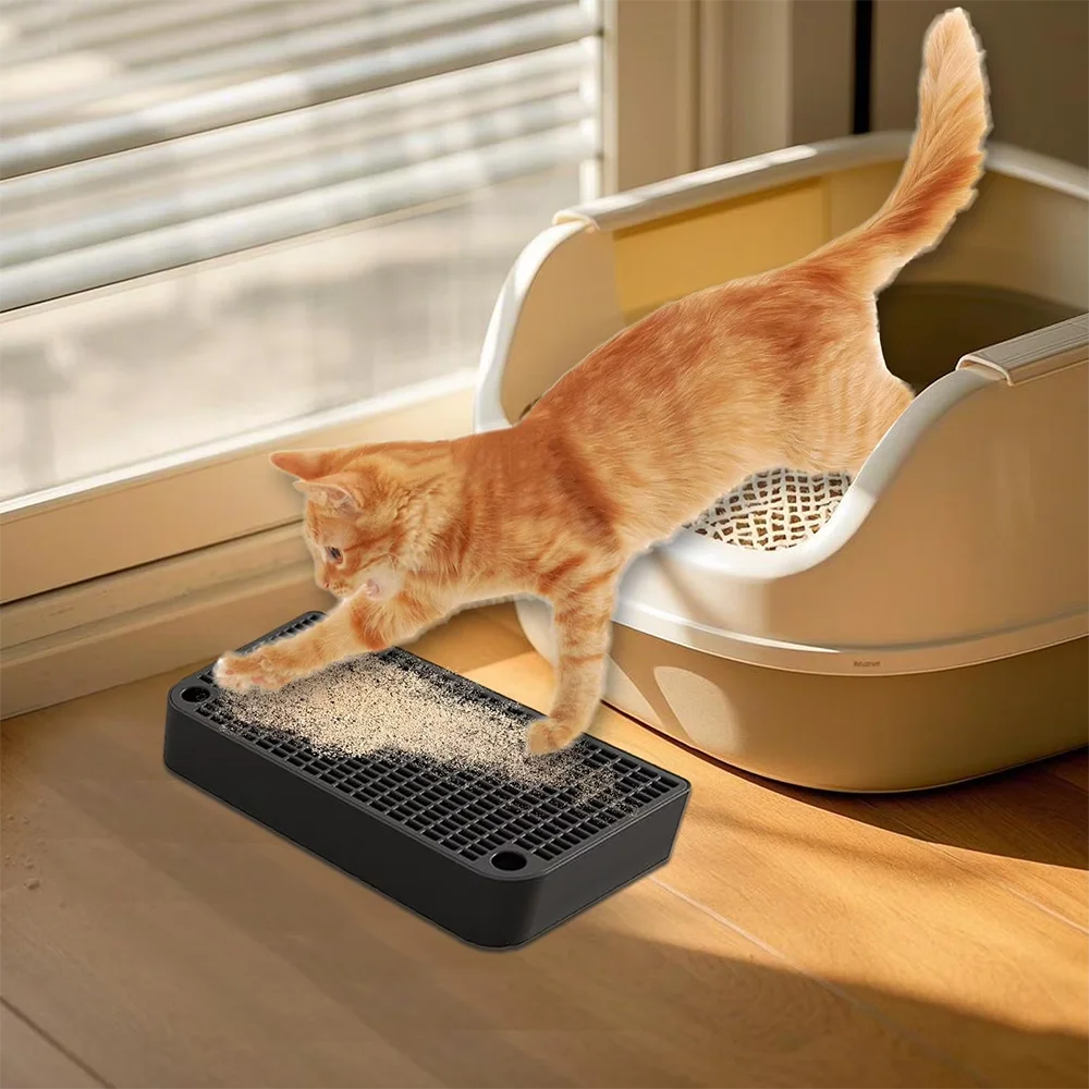 Rampa para Caixa de Areia Gatos com Função de Filtro Impermeável - Imagem 4