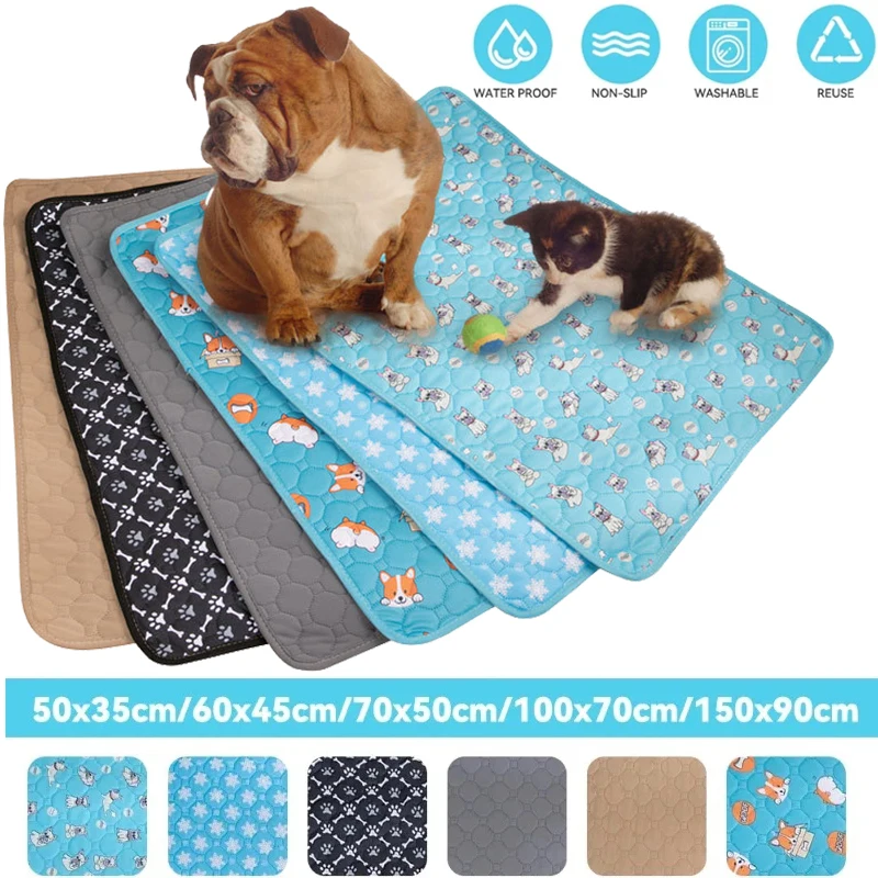 manta reutilizável para cães lavável
