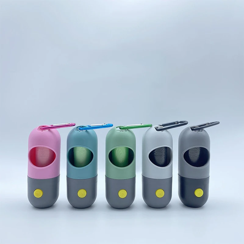 Dispensador de Sacos Higiênicos para Cães com LED Portátil - Imagem 6