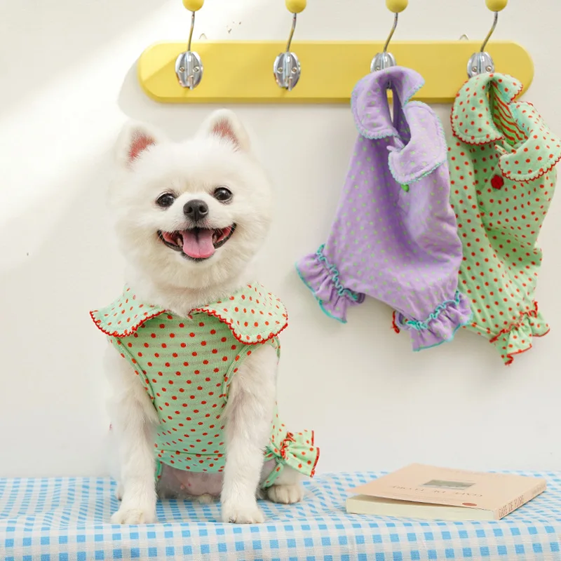 Macacão Algodão para Cães Pequenos com Cobertura Total - Image 2