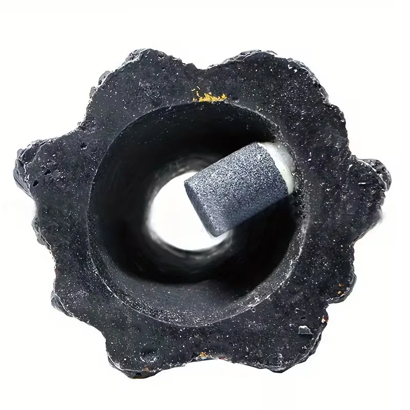 Pedra Vulcânica para Aquários Pequenos Sem Bateria Aumenta Oxigênio - Imagem 4