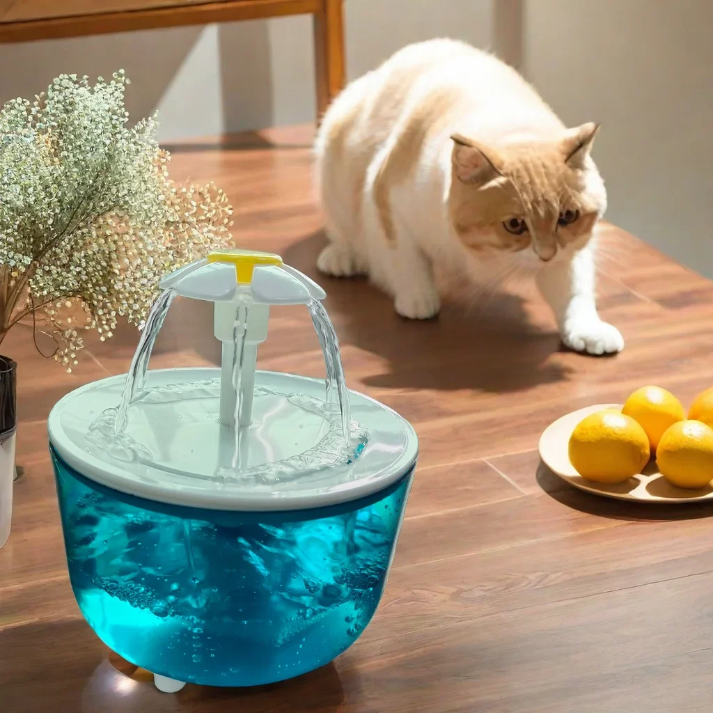 Fonte de Água para Cães e Gatos de 1,2 L com Filtro de Espuma - Imagem 4