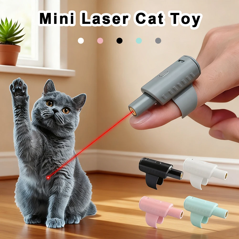 Brinquedo Laser para Gatos com Pilha Inclusa e Luz Vermelha - Imagem 2