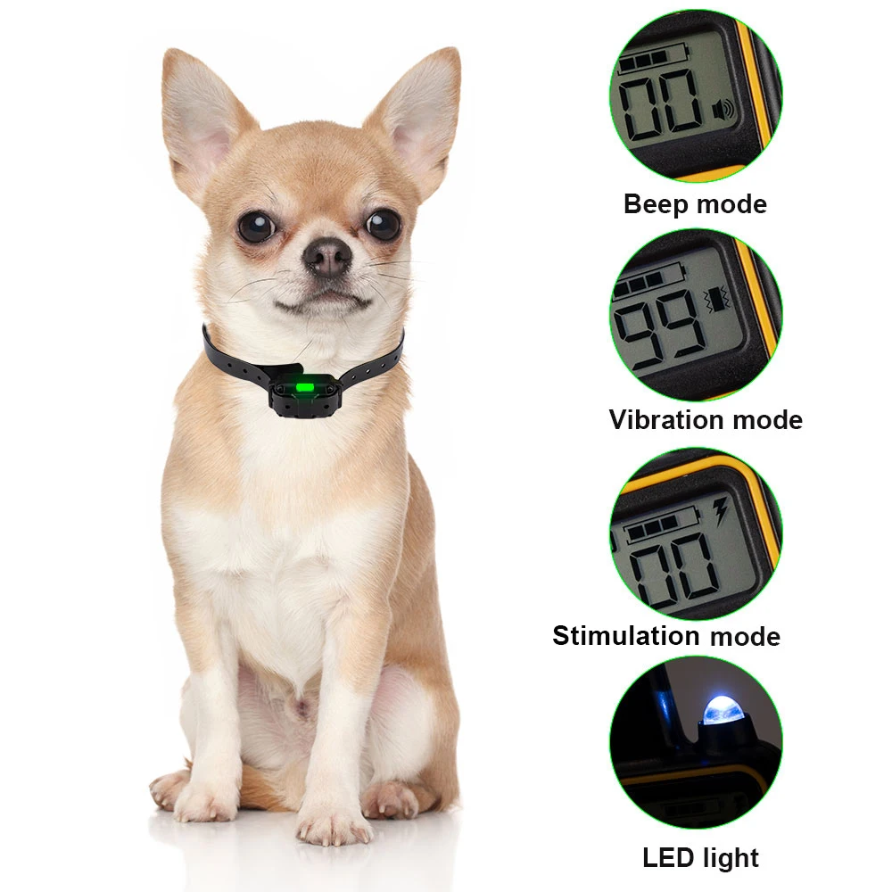 Coleira para Cães Recarregável USB com Níveis de Vibração Ajustáveis - Imagem 2