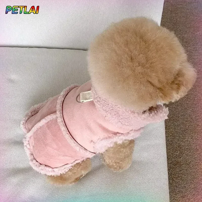 Colete para Cães Pequenos e Médios de Outono/Inverno com Revestimento Macio - Imagem 3