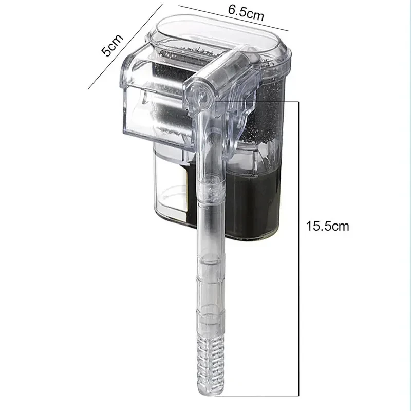 Filtro Hang On Back USB 2.5W para Aquários até 30cm Profundidade - Imagem 5