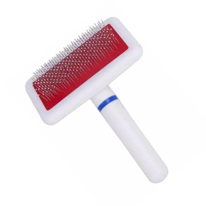 Escova de Pinos para Gatos e Cães de Pelo Longo 13x10 cm para Desembaraçar - Imagem 4