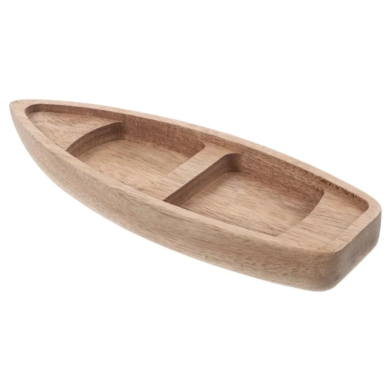 Barco de Madeira para Aquário Flutuante 17 cm Decorativo - Imagem 6