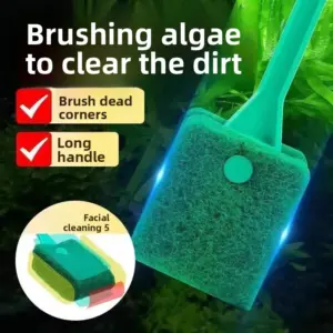 raspador de algas flutuante para aquário