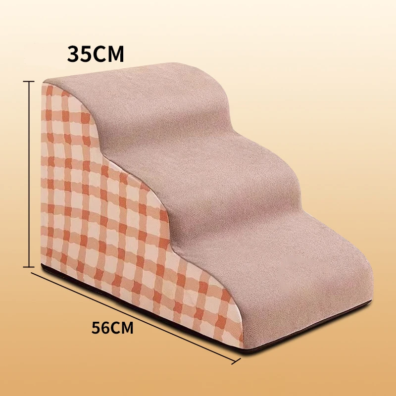 Escada Rampa para Cães e Gatos de Espuma Removível e Lavável - Imagem 6