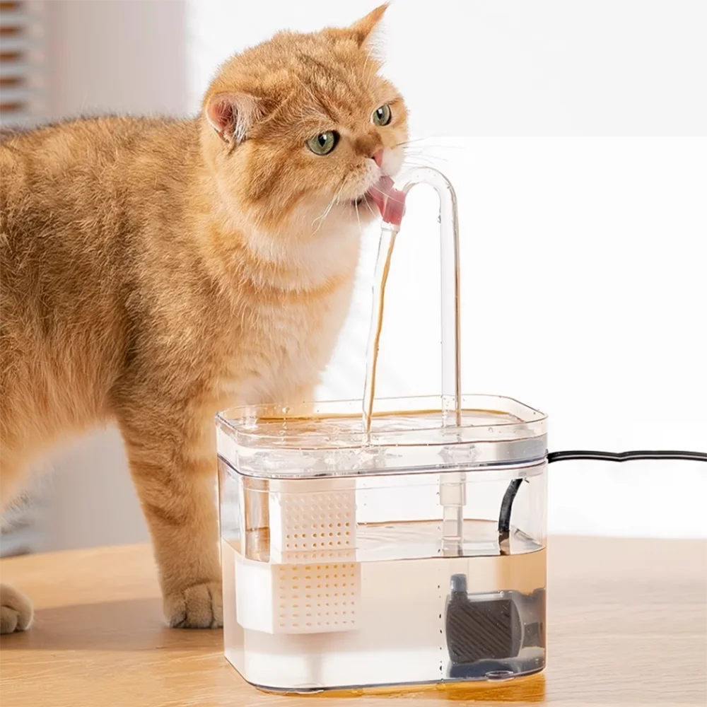Bebedouro Automático para Gatos e Cães 1,5 L com 3 Modos de Fluxo - Imagem 3