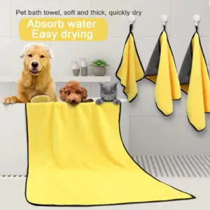 toalha absorvente para cães e gatos