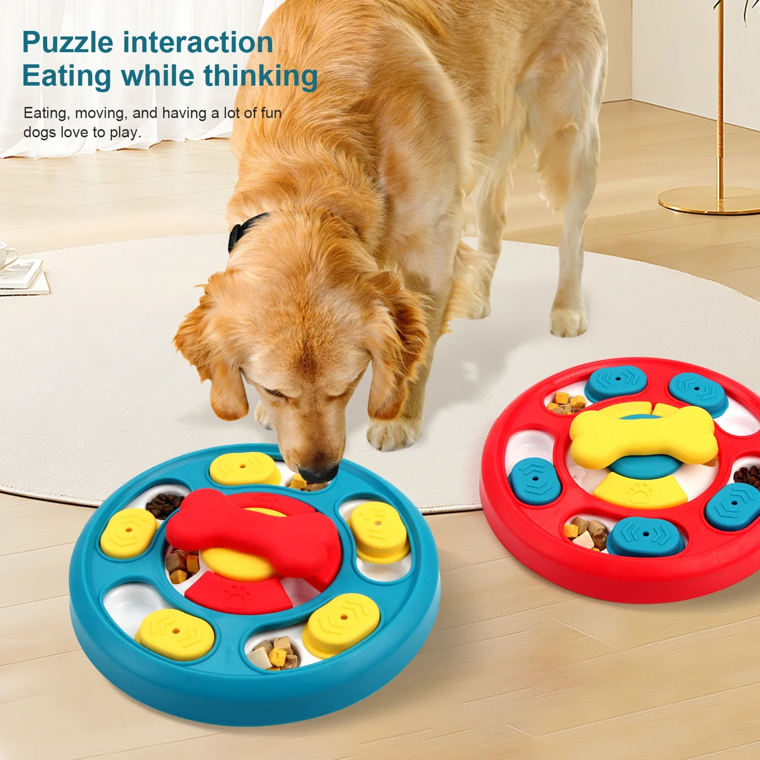 Brinquedo Quebra-Cabeça para Cães com Alimentador Lento Antiasfixia - Imagem 2