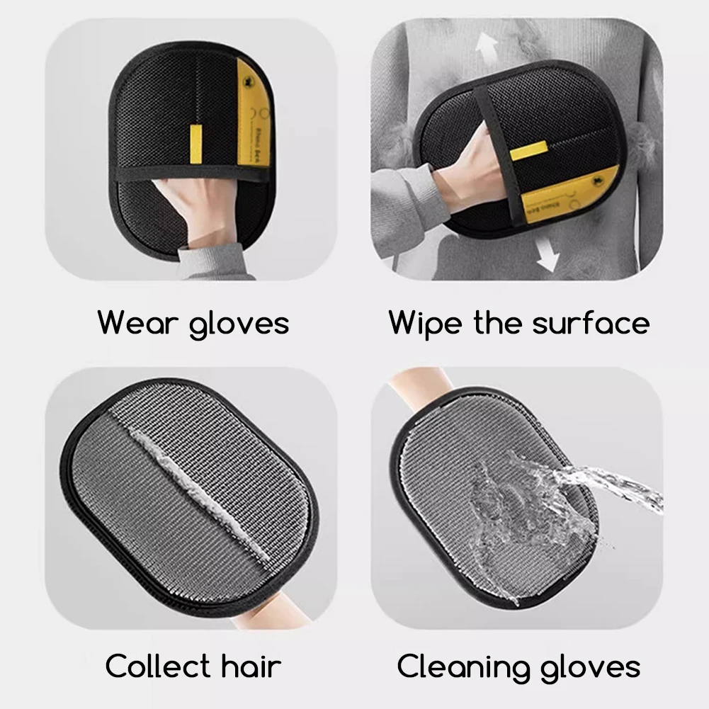 Luva Removedora de Pelos para Cães e Gatos com Design Dupla Face - Imagem 6