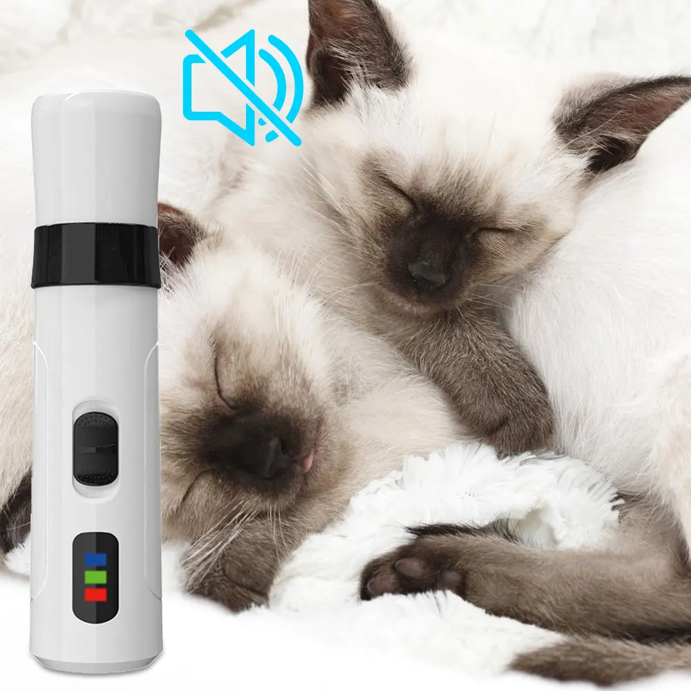 Lixador de Unhas para Cães Silent Grind Pro USB Recarregável - Imagem 3