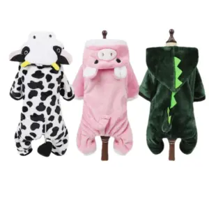 macacão para cães e gatos pequenos de inverno