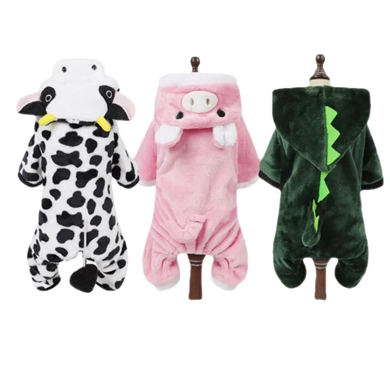 macacão para cães e gatos pequenos de inverno