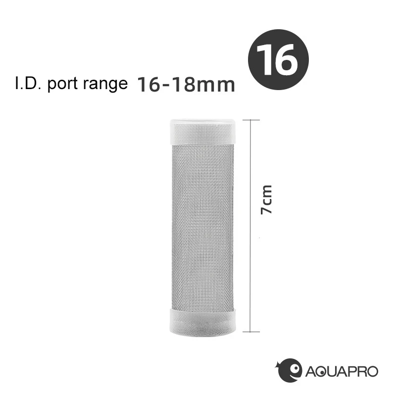 Filtro para Aquário de Aço Inoxidável com Rede Protetora 0,3 mm - Imagem 6