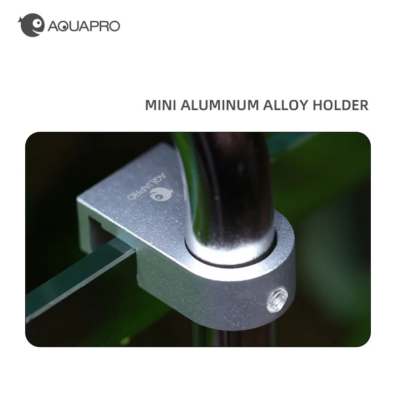 Suporte de Alumínio para Aquário S 4-10 mm com Fixação de Tubos - Imagem 3
