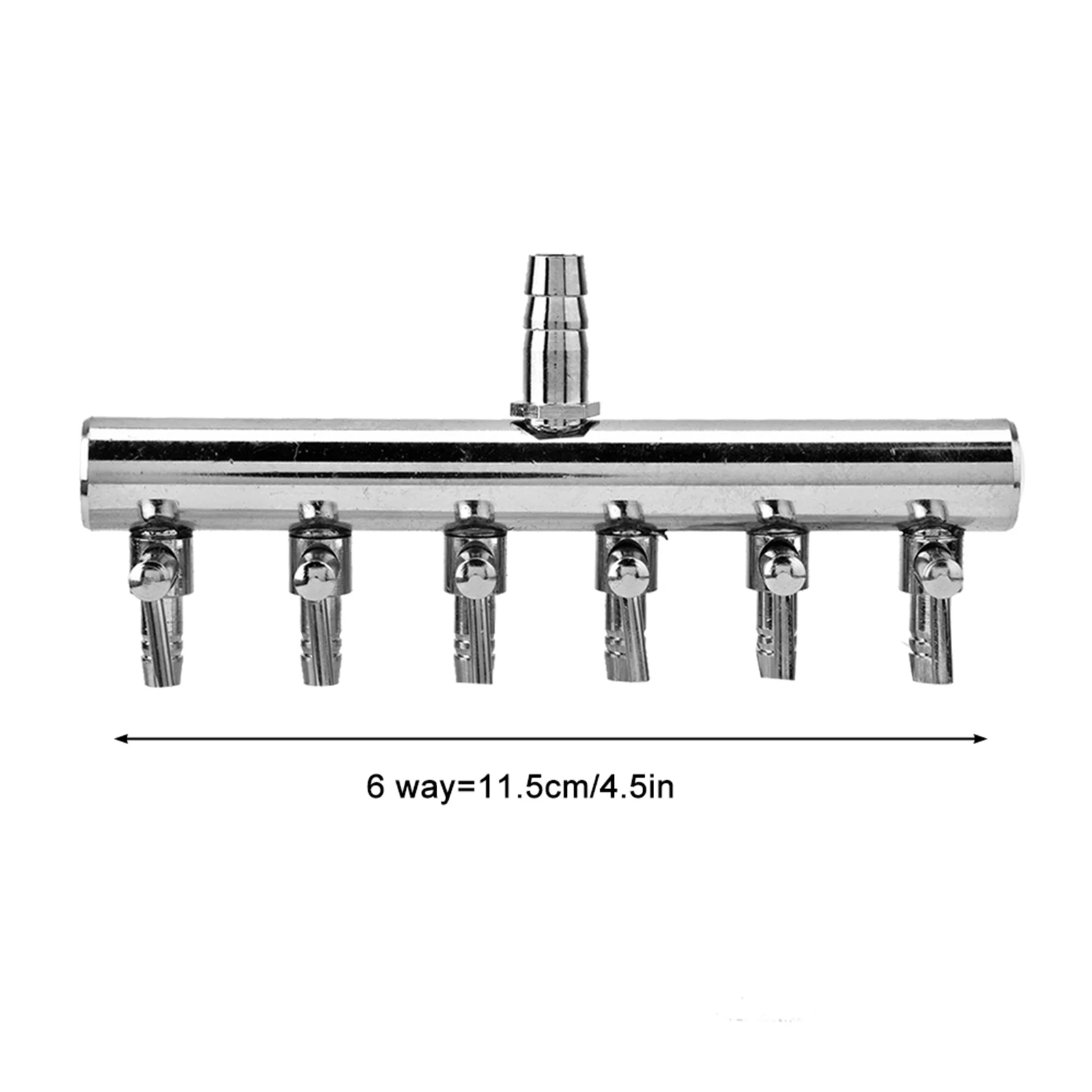 Válvula Divisora de Ar para Aquário de Aço Inoxidável 8mm para 4mm - Imagem 6