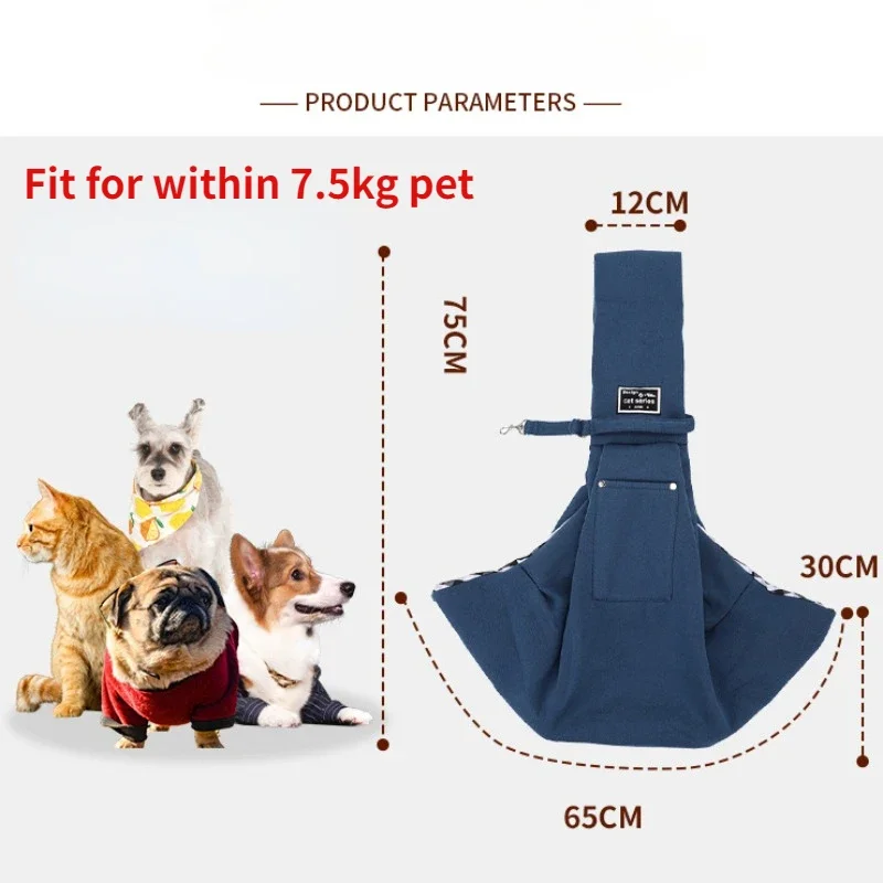 Bolsa Transversal para Cães Pequenos com Bolso para Petiscos - Imagem 2
