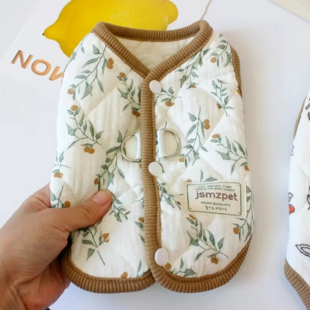 Jaqueta para Cães de Algodão com Estampa de Coelho para Inverno - Imagem 5