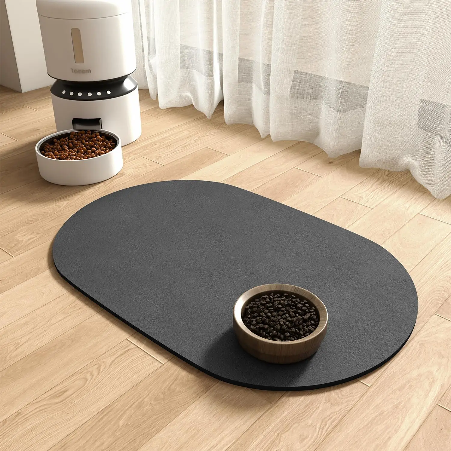 tapete absorvente para comida de cães