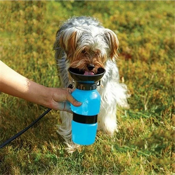 Garrafa de Água Portátil para Cães e Gatos 500ml para Viagem - Imagem 5