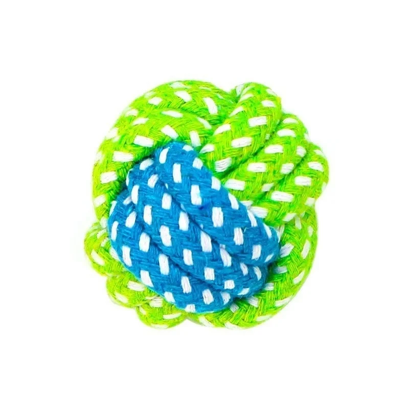Brinquedo para Cães de Corda de Algodão Resistente à Mordida - Imagem 4