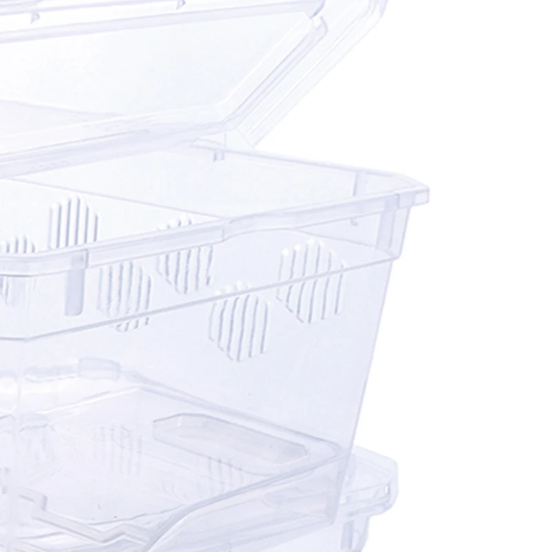 Caixa de Criação para Répteis de Plástico Transparente 18,5 cm - Imagem 6