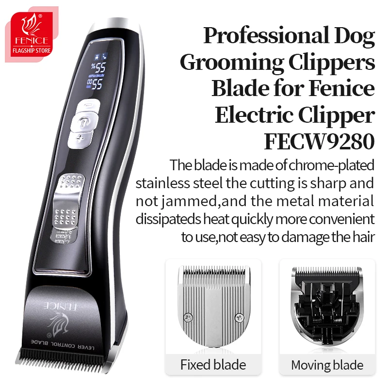 Lâmina de Tosquiadeira para Cães Fenice FECW9280 Profissional - Imagem 5