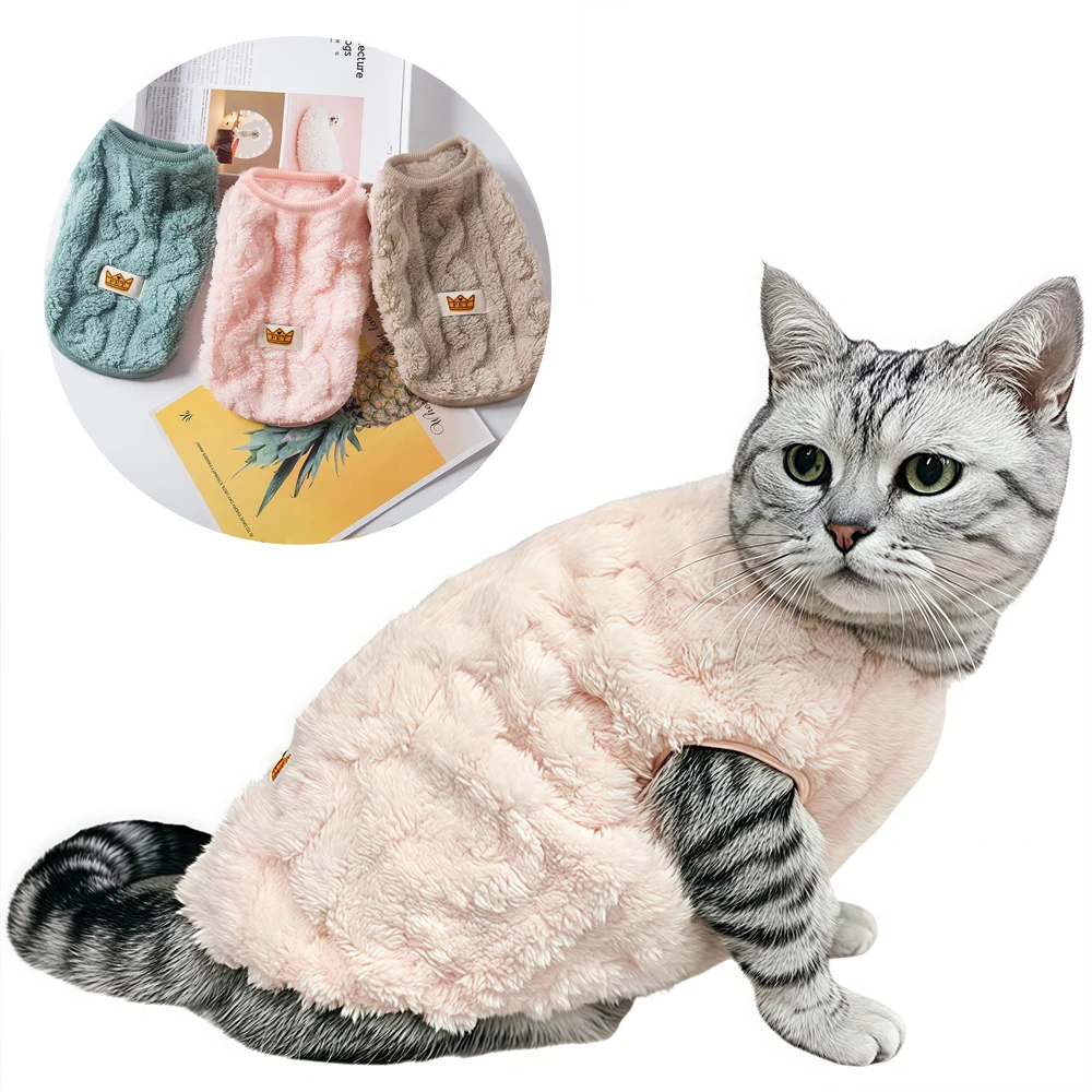 moletom de lã para cães e gatos pequenos
