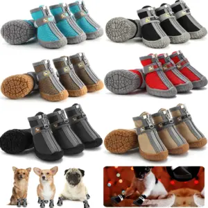sapatos para cães com sola antiderrapante